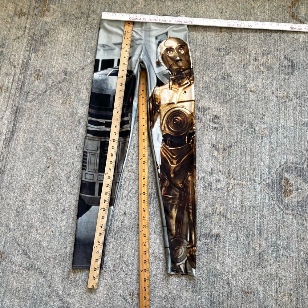 BLACKMILK Star Wars Themed Leggings Size Medium Novelty Cosplay Artsy - Picture 5 of 6